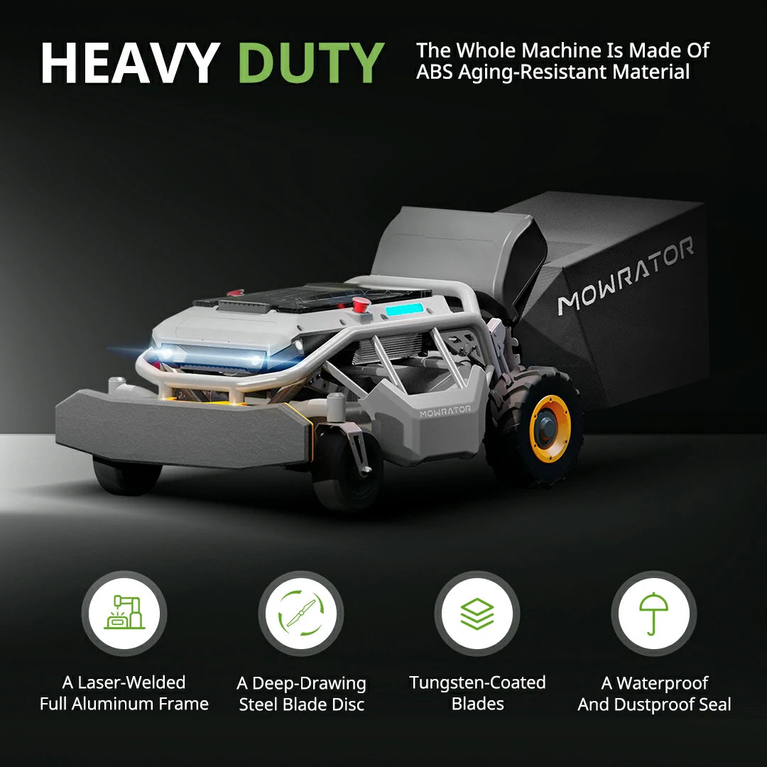 extended warranty bundle: mowrator s1 2wd lawn mower+1-year extended warranty