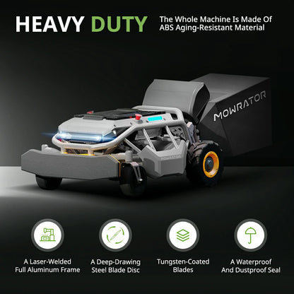 Extended Power Bundle: Mowrator S1 2WD Lawn Mower+Extra 12Ah Battery