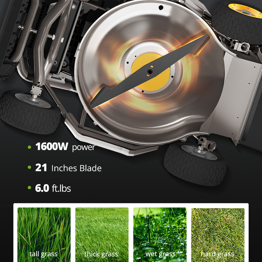 extended power bundle: mowrator s1 4wd lawn mower+extra 12ah battery