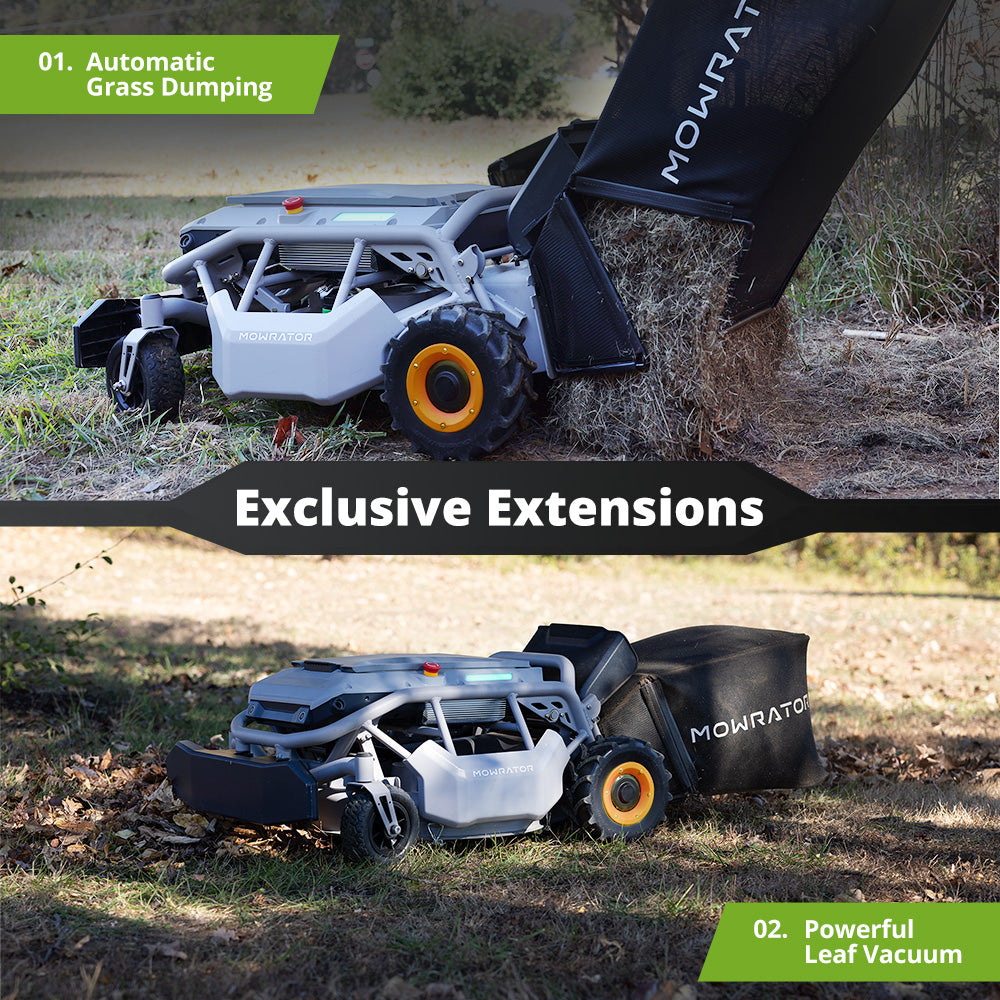 extended power bundle: mowrator s1 4wd lawn mower+extra 12ah battery